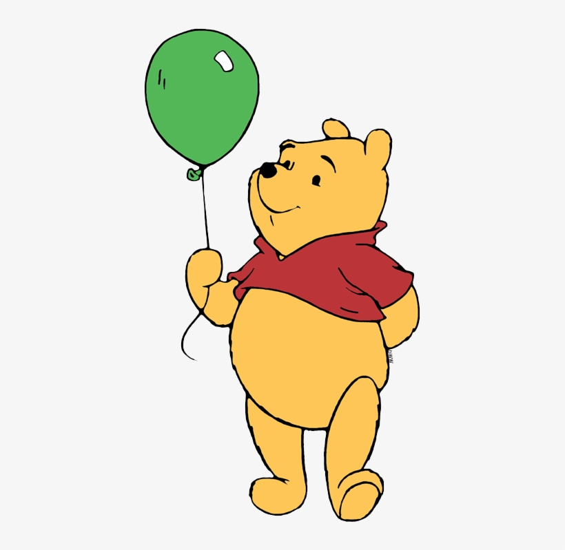 41 414324 winnie the pooh clipart holding balloon winnie the