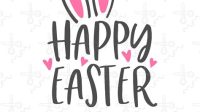 100+ Easter Bunny With Name SVG -  Free Easter SVG PNG EPS DXF
