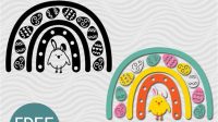 102+ Easter Rainbow SVG -  Popular Easter Crafters File
