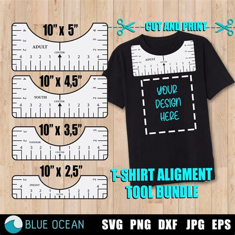 T Shirt Alignment SVG Bundles Free Download
