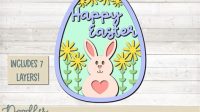 115+ Layered Easter Egg SVG -  Easter Scalable Graphics