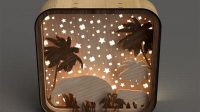 115+ Light Box Laser Cut -  Instant Download Shadow Box SVG