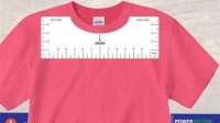 Download T Shirt Alignment Ruler SVG Free