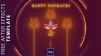123+ Navratri Free After Effects Template