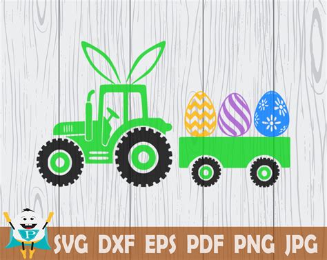 138+ Easter Tractor SVG -  Download Easter SVG for Free
