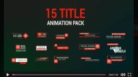 147+ After Effects Templates Free Download Title