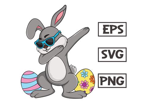149+ Dabbing Bunny SVG -  Best Easter SVG Crafters Image