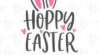 164+ Free Hoppy Easter SVG -  Easter Scalable Graphics