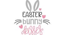 182+ Bunny Kisses SVG -  Digital Download Easter SVG