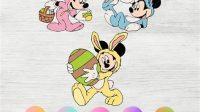 182+ Easter Mickey SVG -  Best Easter SVG Crafters Image