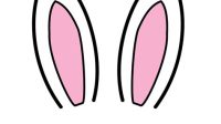 187+ Easter Bunny Ears SVG Free -  Easter SVG Printable