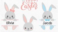 193+ Bunny Name SVG -  Easter Scalable Graphics