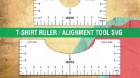 T-shirt Alignment Tool SVG for Cricut