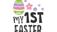 221+ 1st Easter SVG -  Premium Free Easter SVG