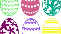225+ Easter Egg SVG Designs -  Editable Easter SVG Files