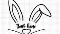 234+ Bunny Face Cricut -  Popular Easter SVG Cut Files