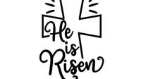 236+ He Is Risen Cross SVG -  Premium Free Easter SVG
