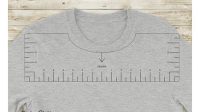 Free T-shirt Alignment Ruler SVG