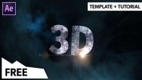 56+ 3d Text After Effects Template