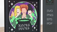 62+ Download Hocus Pocus Shadow Box -  Free Shadow Box SVG PNG EPS DXF