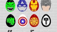 84+ Superhero Egg Holder SVG -  Best Easter SVG Crafters Image