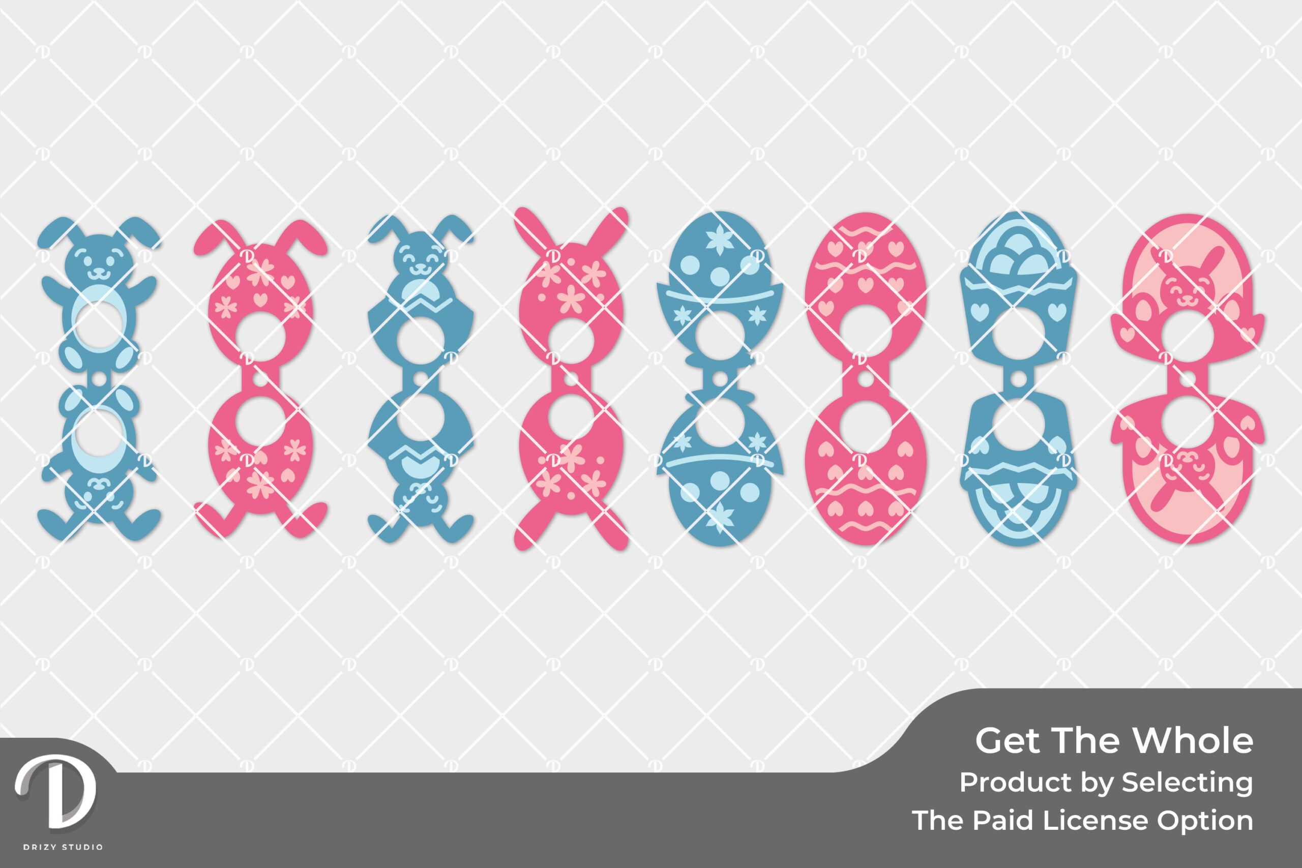 Easter Lollipop Holder SVG Paper Cut 3 scaled 1