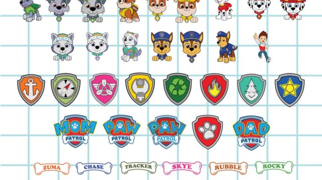 Paw Patrol SVG Cut File