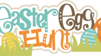 free easter egg hunt clipart 3