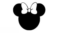 minnie mouse ears clipart flower svg 5