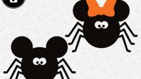Mickey Mouse Spider Svg