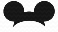 Mickey Mouse Ears Svg