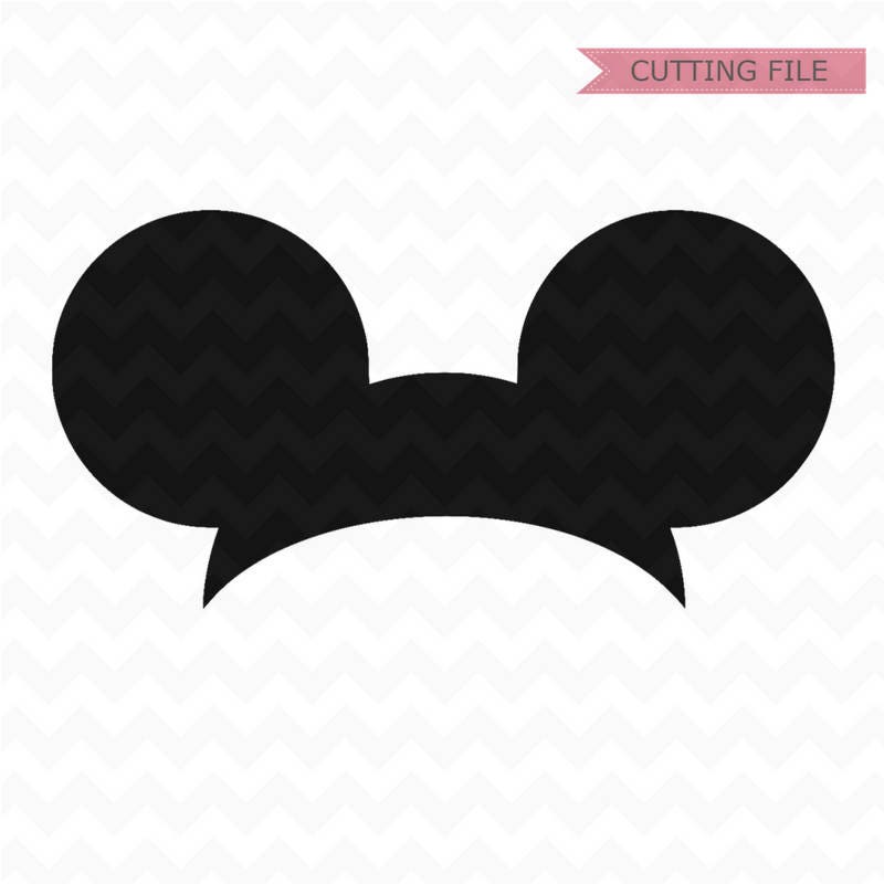 Mickey Mouse Ears Svg