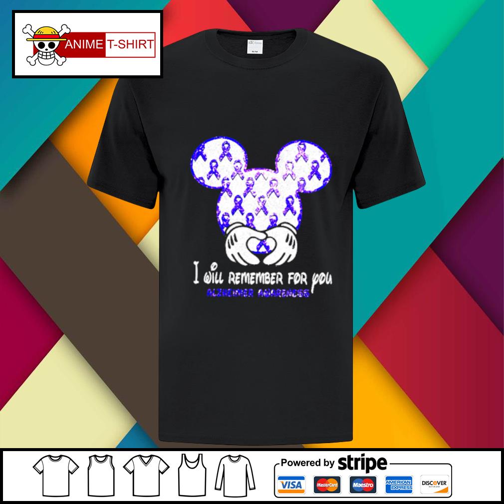 Mickey Mouse Alzheimer Awae Svg