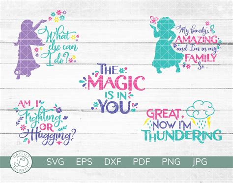 Encanto Color Bundle Encanto SVG What Else Can I Do - Etsy | Disney diy