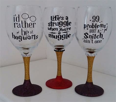 Free SVG Silhouette Harry Potter Wine Glass Svg 7050+ File