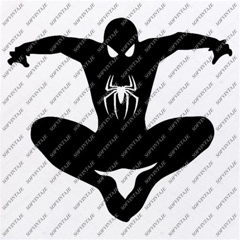 Free 156 Silhouette Spiderman Svg Free SVG PNG EPS DXF File