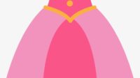 30 301812 svg stock dress clipart girl dress princess dress