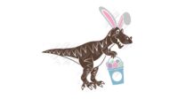 dinosaur easter svg 2