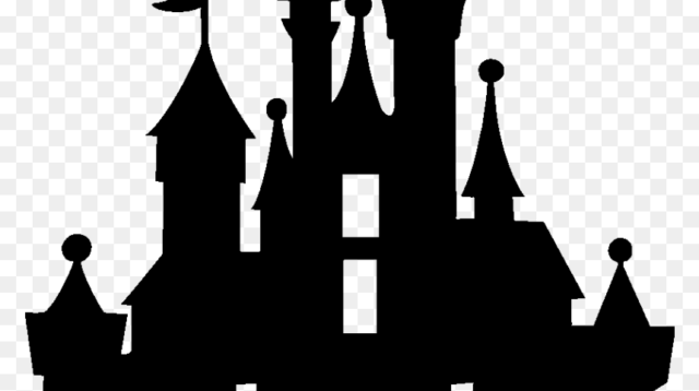 506 5067030 mickey magic kingdom cinderella disney castle silhouette png