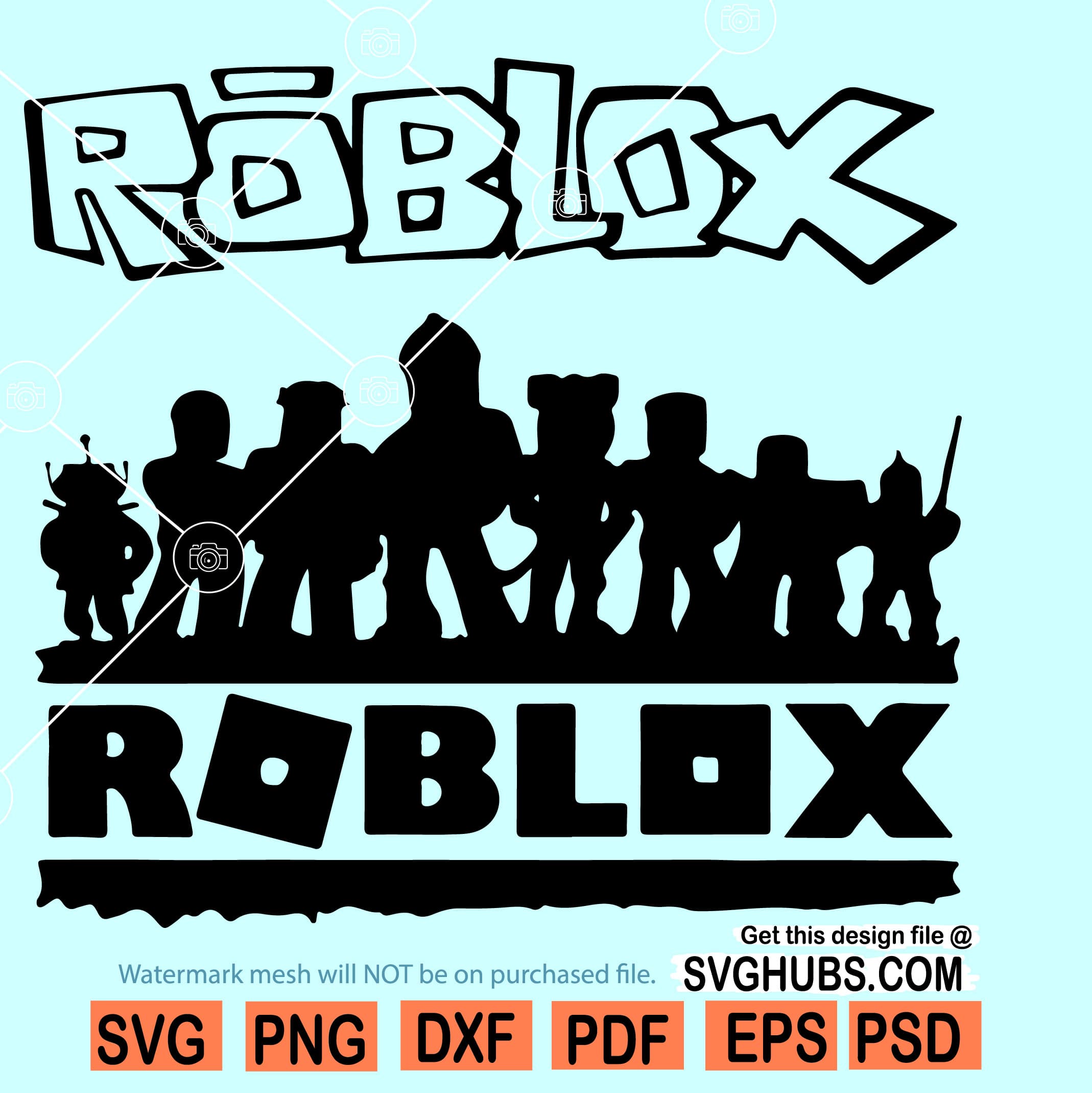Roblox Character SVG