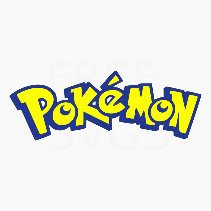 Pokemon Logo SVG File