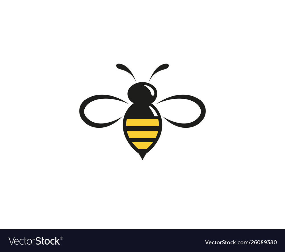 creative abstract bumblebee logo design symbol vector 26089380